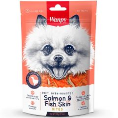 SNACK WANPY SALMON & FISH SKIN 100 GR