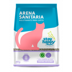 ARENA STAY HAPPY AGLUT LAVANDA 4 KG