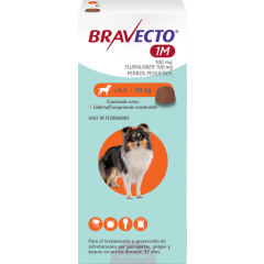 BRAVECTO PERRO 1 MES 4.5-10 KG